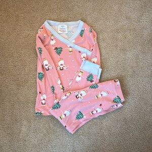 Hanna Andersson Christmas Pajamas Size 4